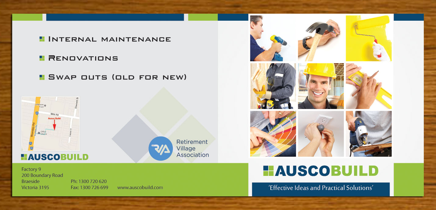 Flyer Design by Sbss for Auscobuild Pty Ltd | Design #1763595