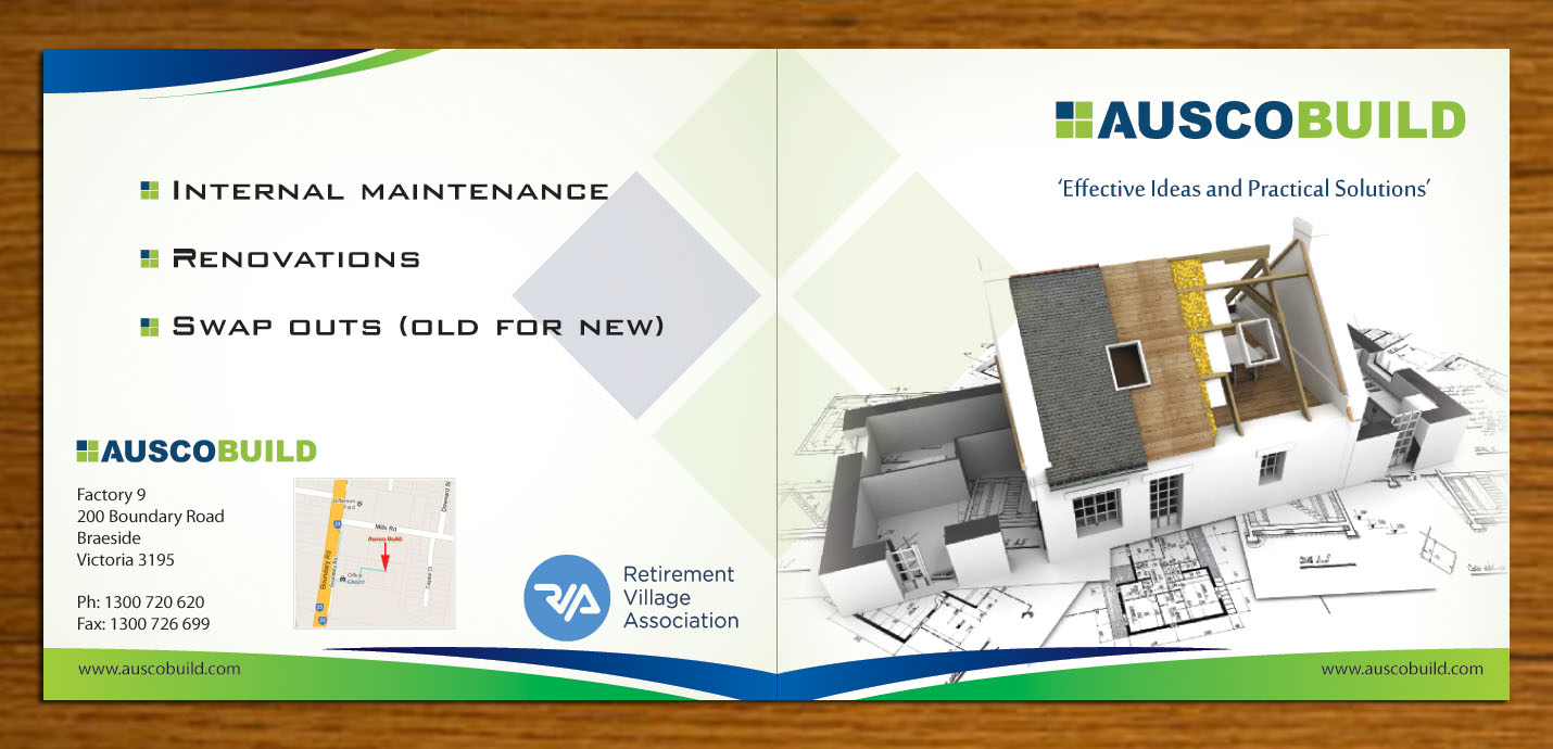 Flyer Design by Sbss for Auscobuild Pty Ltd | Design #1763597