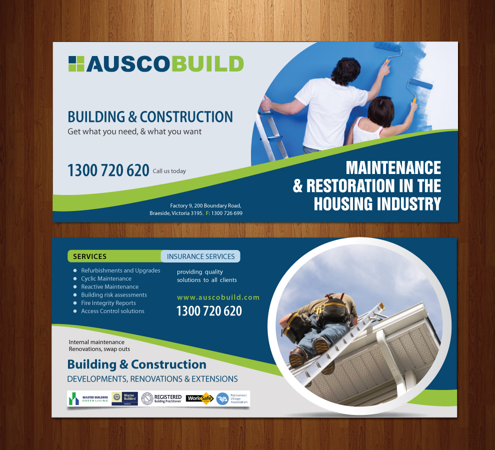 Flyer-Design von Sbss für Auscobuild Pty Ltd | Design #1764946