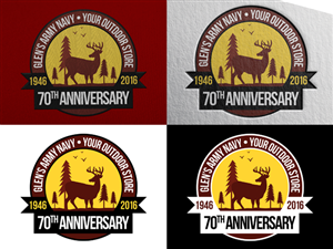 Logo Design by JD Graphics for Glen''s Army Navy Store, Inc | Design #6518367