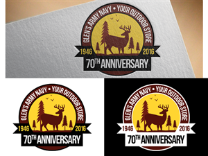 Logo Design by JD Graphics for Glen''s Army Navy Store, Inc | Design: #6518739