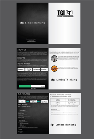 Brochure Design by BeButterfly for Limbic Thinking | Design: #1706042