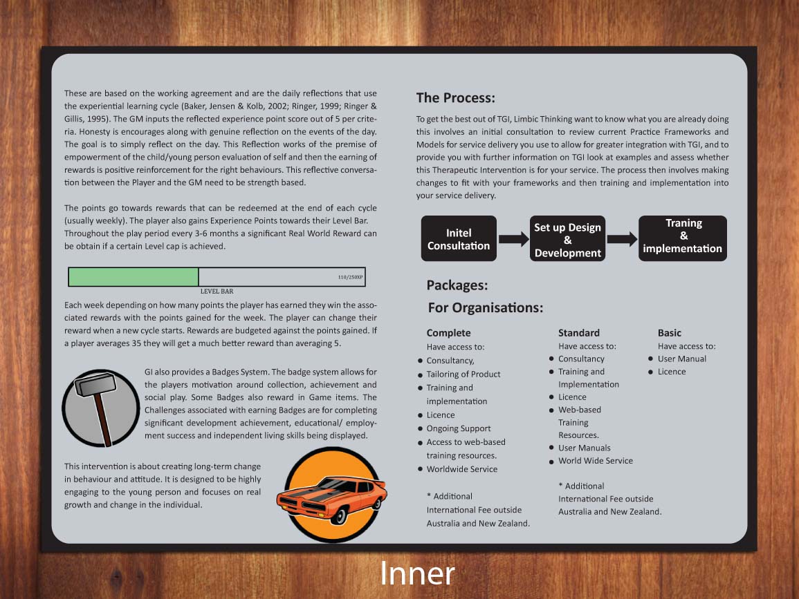 Brochure Design by Sbss for Limbic Thinking | Design #1718653