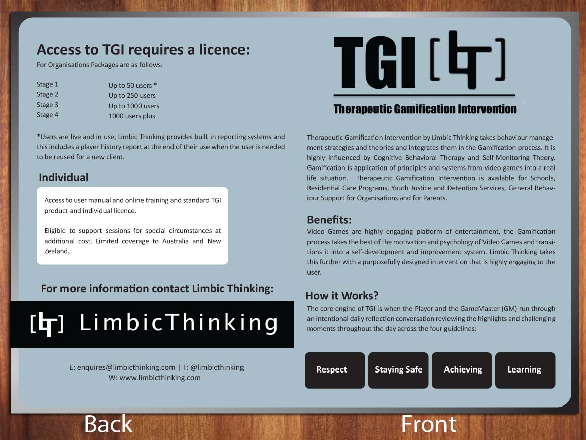 Brochure Design by Sbss for Limbic Thinking | Design #1718655
