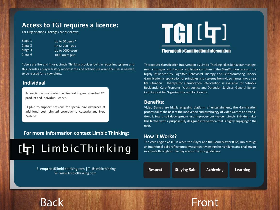 Brochure Design by Sbss for Limbic Thinking | Design #1718664