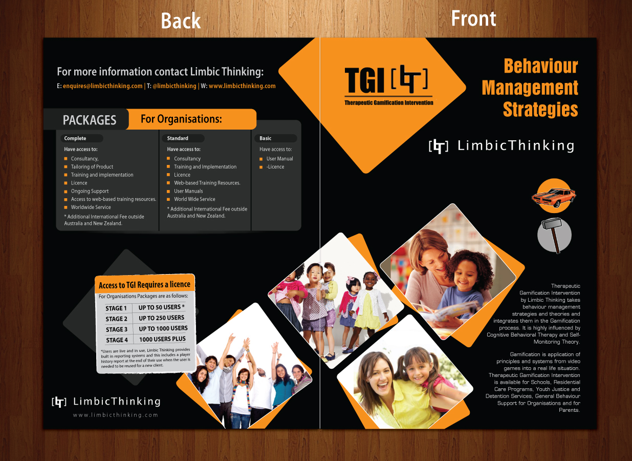 Brochure Design by Sbss for Limbic Thinking | Design #1722647