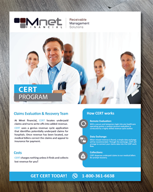 Flyer-Design von alex989 für Mnet Financial | Design: #6530884