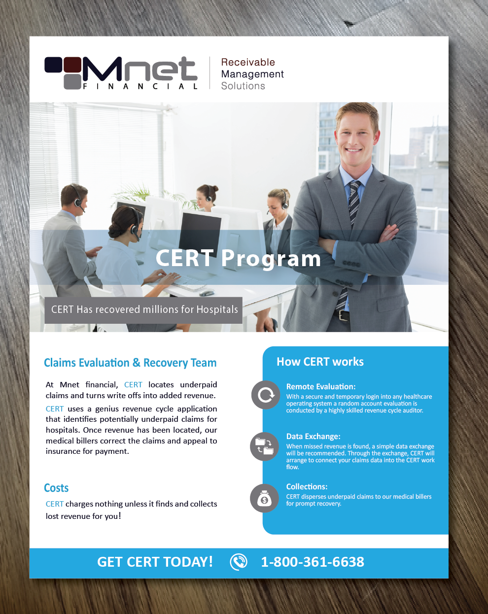 Flyer Design by alex989 for Mnet Financial | Design #6547980