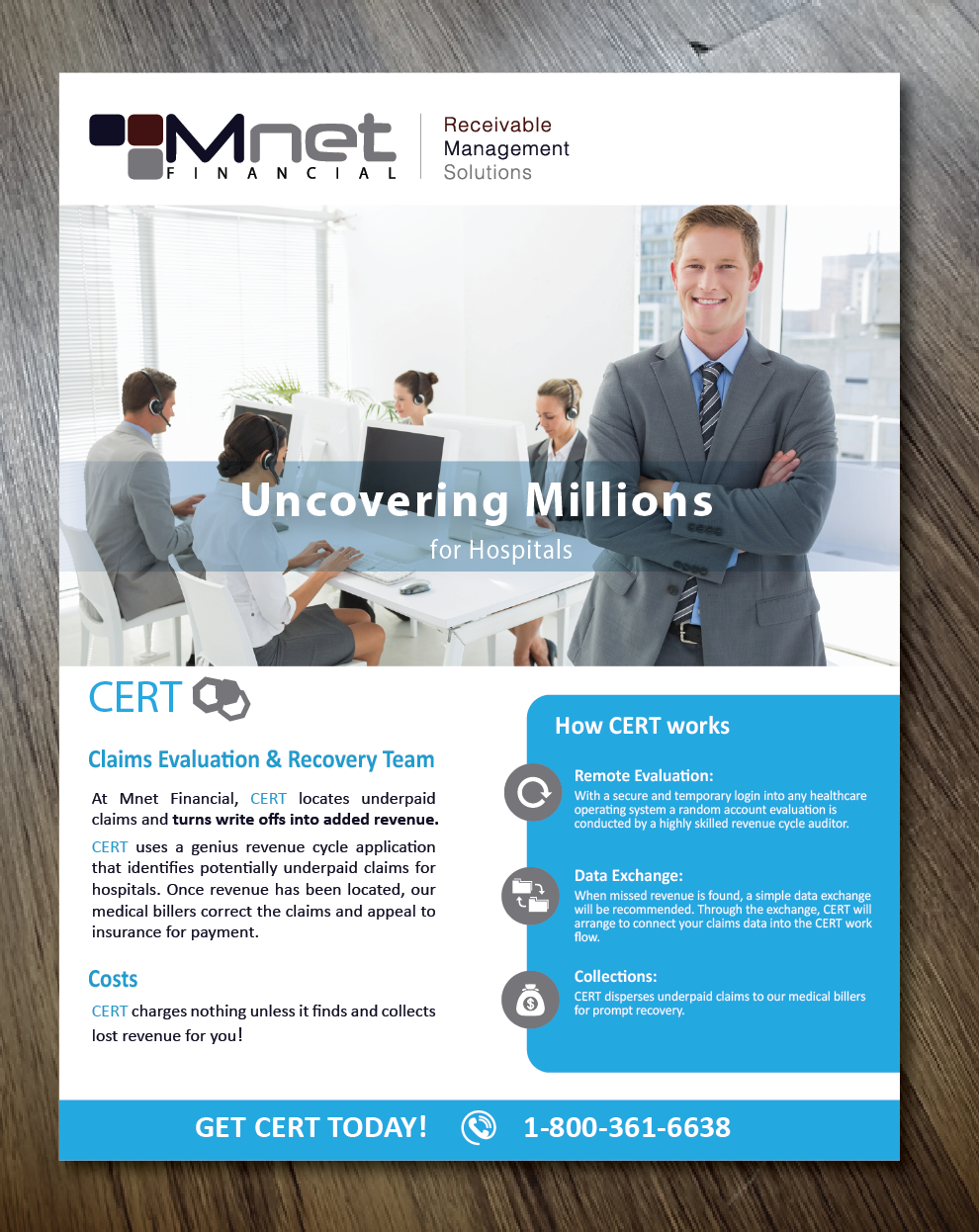 Flyer-Design von alex989 für Mnet Financial | Design: #6556596