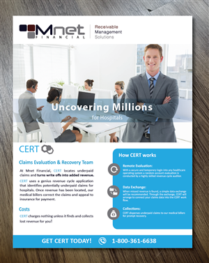 Flyer-Design von alex989 für Mnet Financial | Design: #6556596