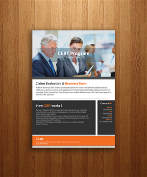 Flyer-Design von Zak Design Studios für Mnet Financial | Design: #6530488