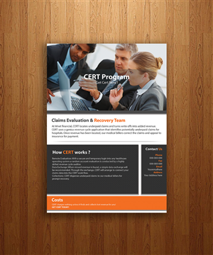 Flyer-Design von Zak Design Studios für Mnet Financial | Design: #6530519