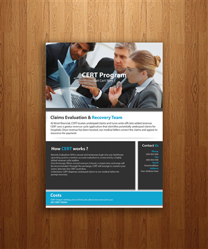 Flyer-Design von Zak Design Studios für Mnet Financial | Design: #6530527