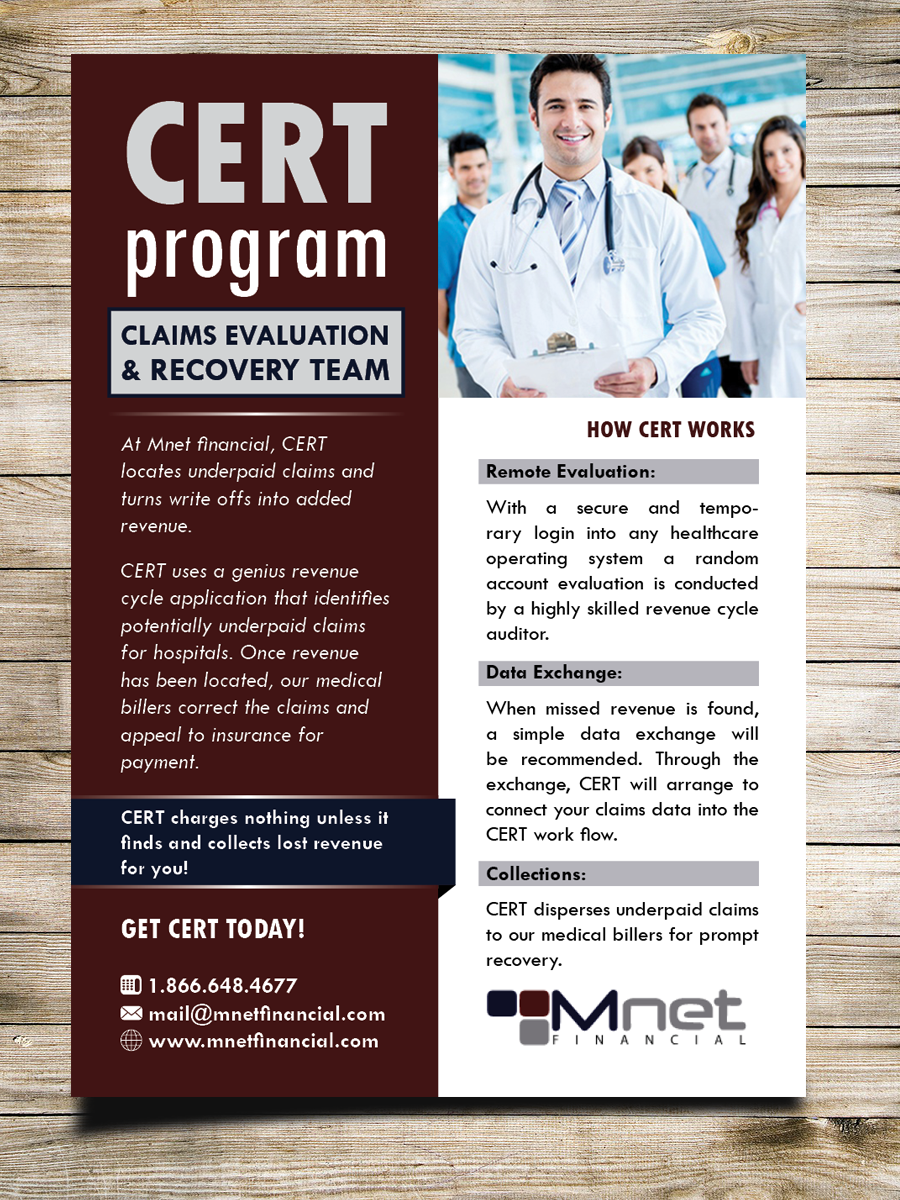 Flyer-Design von Masha K für Mnet Financial | Design #6531152