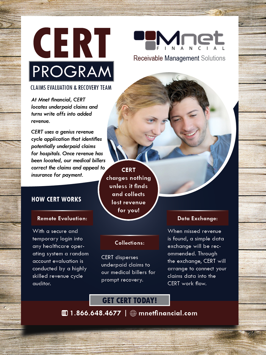 Flyer Design by Masha K for Mnet Financial | Design #6531834