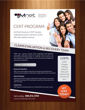 Flyer-Design von meet007 für Mnet Financial | Design: #6526803