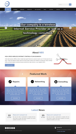 Web Design par pb pour ce projet | Design : #6552175