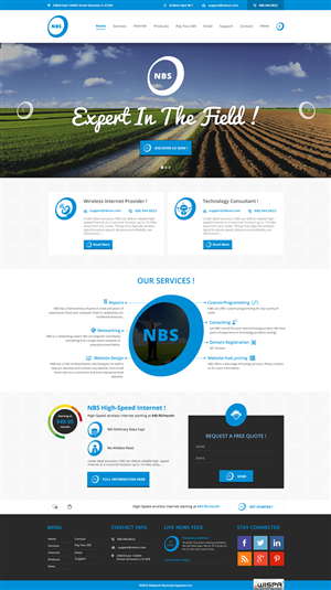 Web Design par Behriatech pour ce projet | Design : #6574228