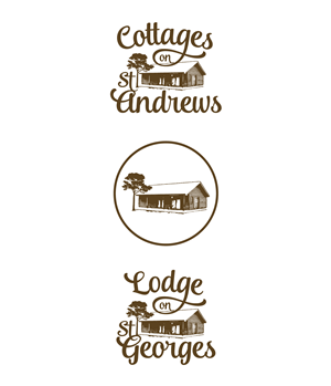 Logo Design by refolve for Cottages On St Andrews & Lodge On St Georges | Design #6518608