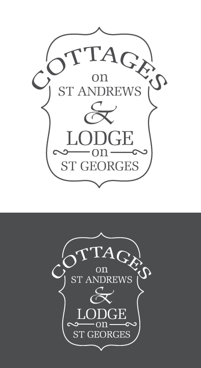 Logo-Design von Sujit Banerjee für Cottages On St Andrews & Lodge On St Georges | Design #6522614