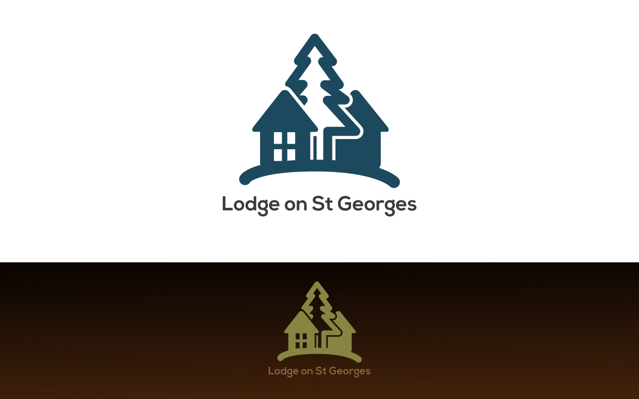 Logo Design by ahmed555 for Cottages On St Andrews & Lodge On St Georges | Design #6517367