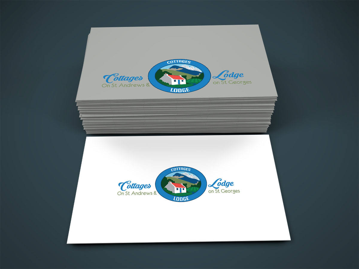 Logo Design by Verified artistry (Design garden) for Cottages On St Andrews & Lodge On St Georges | Design #6541393