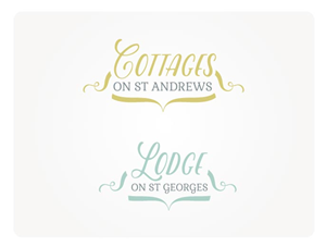 Logo Design by wonderland for Cottages On St Andrews & Lodge On St Georges | Design: #6522541