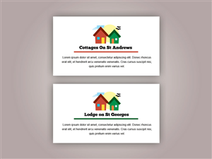 Logo Design by dii for Cottages On St Andrews & Lodge On St Georges | Design: #6534267
