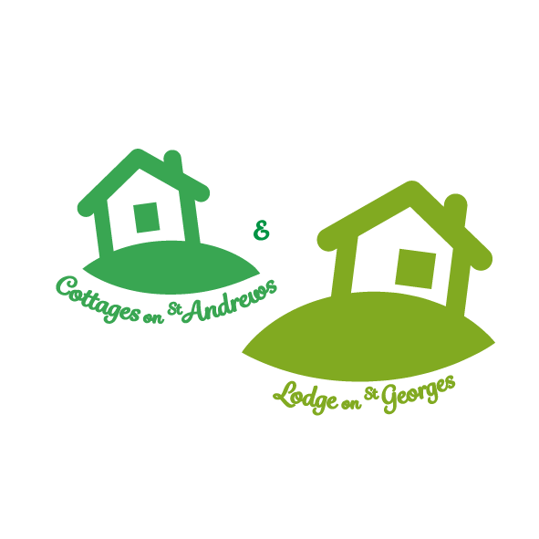 Logo Design by dii for Cottages On St Andrews & Lodge On St Georges | Design #6536580