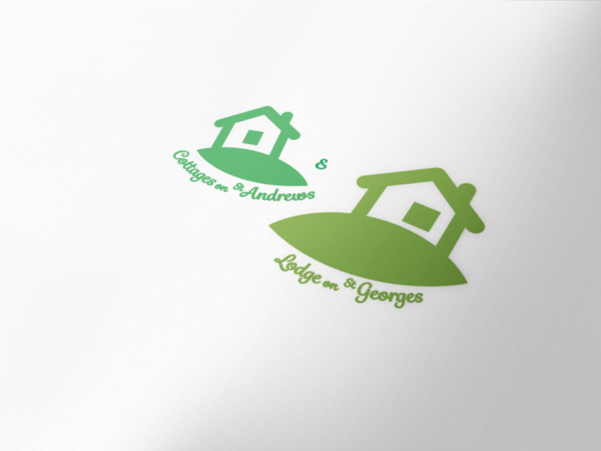 Logo Design by dii for Cottages On St Andrews & Lodge On St Georges | Design #6536582