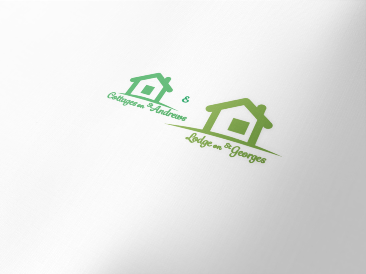 Logo Design by dii for Cottages On St Andrews & Lodge On St Georges | Design #6536585