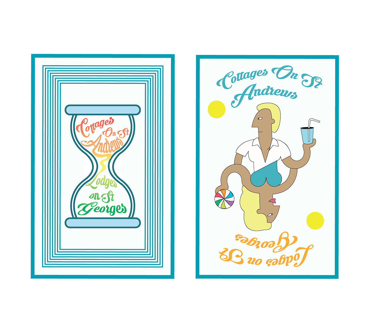 Logo Design by dii for Cottages On St Andrews & Lodge On St Georges | Design #6541203