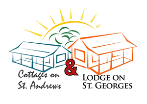 Logo Design by jolodesigner for Cottages On St Andrews & Lodge On St Georges | Design #6517673