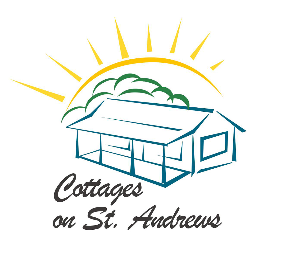 Diseño de Logo por jolodesigner para Cottages On St Andrews & Lodge On St Georges | Diseño #6523333