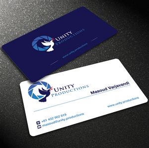 Business Card Design by Lanka Ama for Unity Productions | Design: #6531815