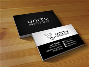 Business Card Design by Creations Box 2015 for Unity Productions | Design: #6534951