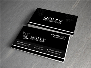 Business Card Design by Creations Box 2015 for Unity Productions | Design: #6534955