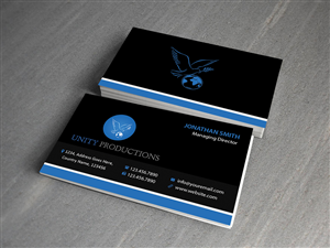 Business Card Design by Creations Box 2015 for Unity Productions | Design: #6534986