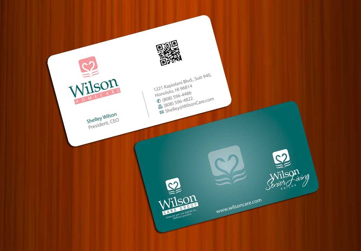 Business Card Design by asimali for Wilson Care Group | Design #1708014