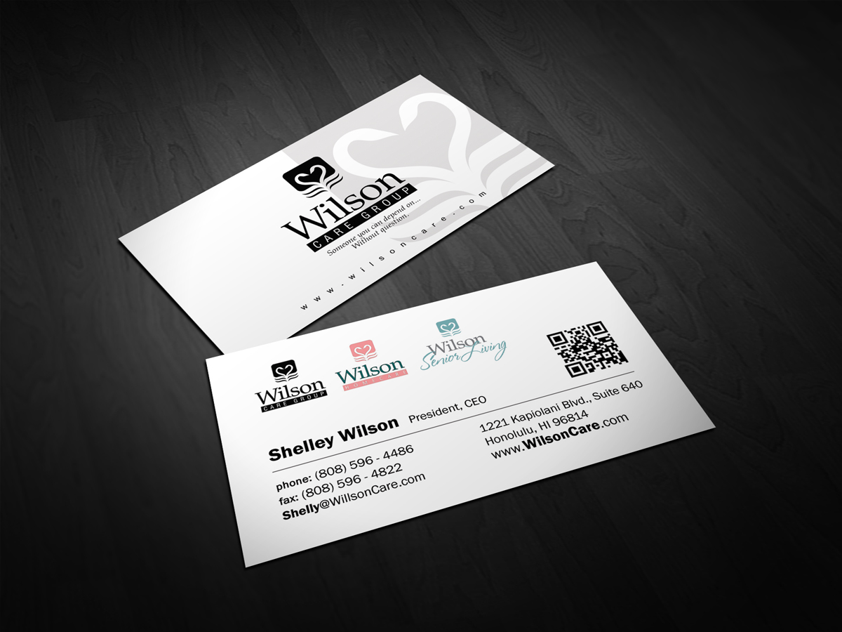 Business Card Design by diRtY.EMM for Wilson Care Group | Design #1704427
