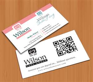 Business Card Design by Sbss for Wilson Care Group | Design: #1707905