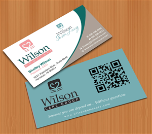 Business Card Design by Sbss for Wilson Care Group | Design: #1707914