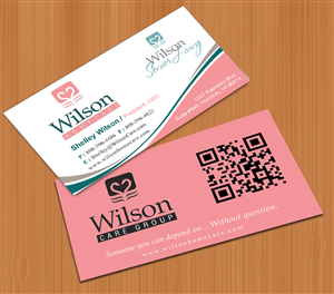 Business Card Design by Sbss for Wilson Care Group | Design: #1707915