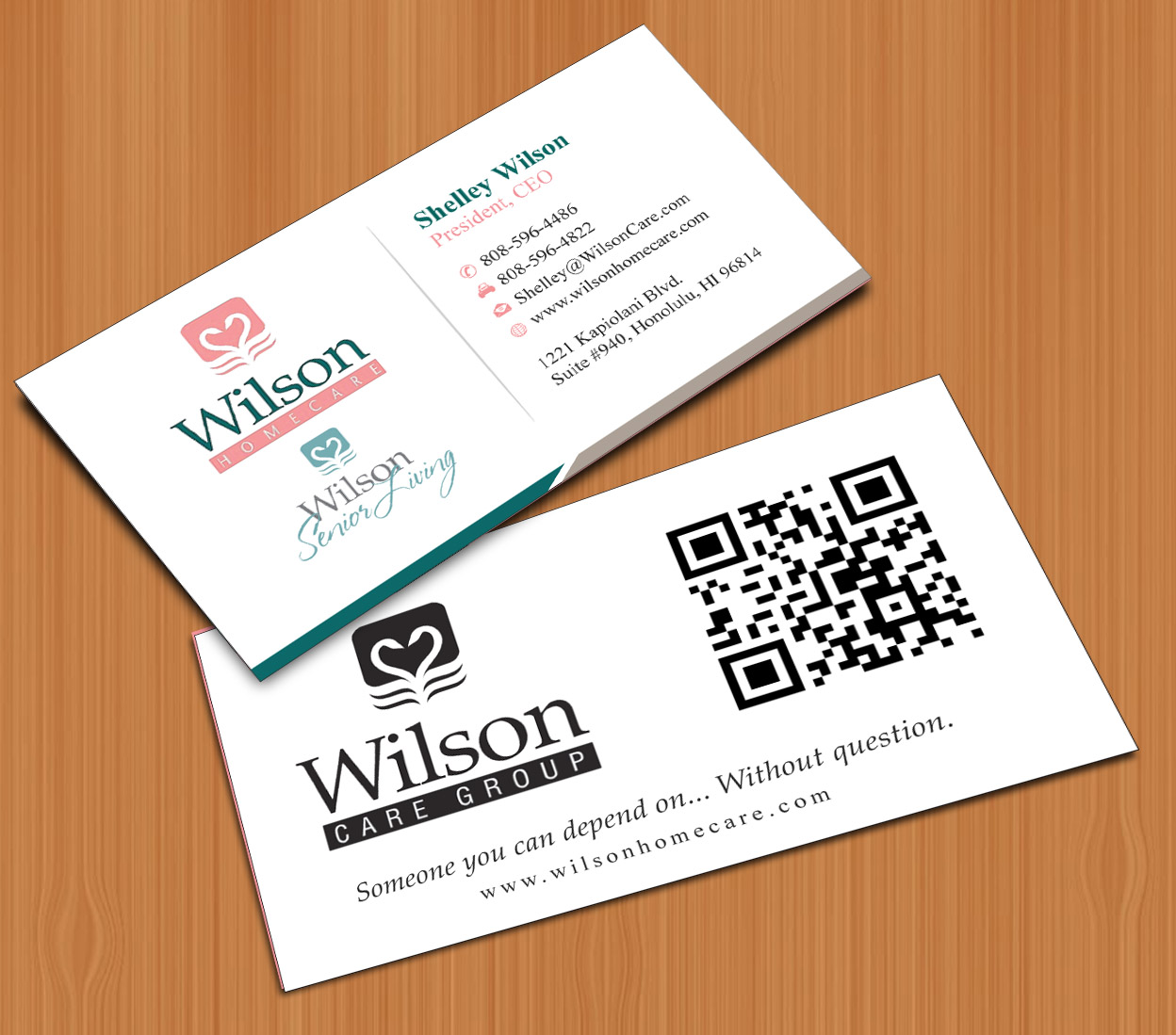 Business Card Design by Sbss for Wilson Care Group | Design #1707917