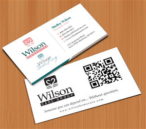 Business Card Design by Sbss for Wilson Care Group | Design: #1707917