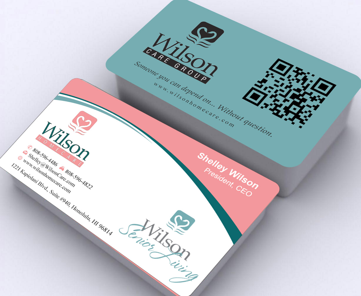 Business Card Design by Sbss for Wilson Care Group | Design #1707948