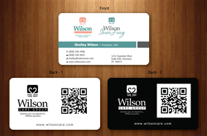 Business Card Design by Sbss for Wilson Care Group | Design: #1708752