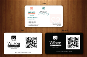Business Card Design by Sbss for Wilson Care Group | Design: #1708754