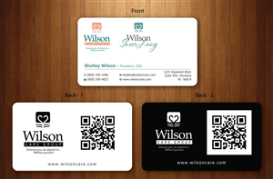 Business Card Design by Sbss for Wilson Care Group | Design: #1708755