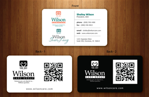 Business Card Design by Sbss for Wilson Care Group | Design: #1708773